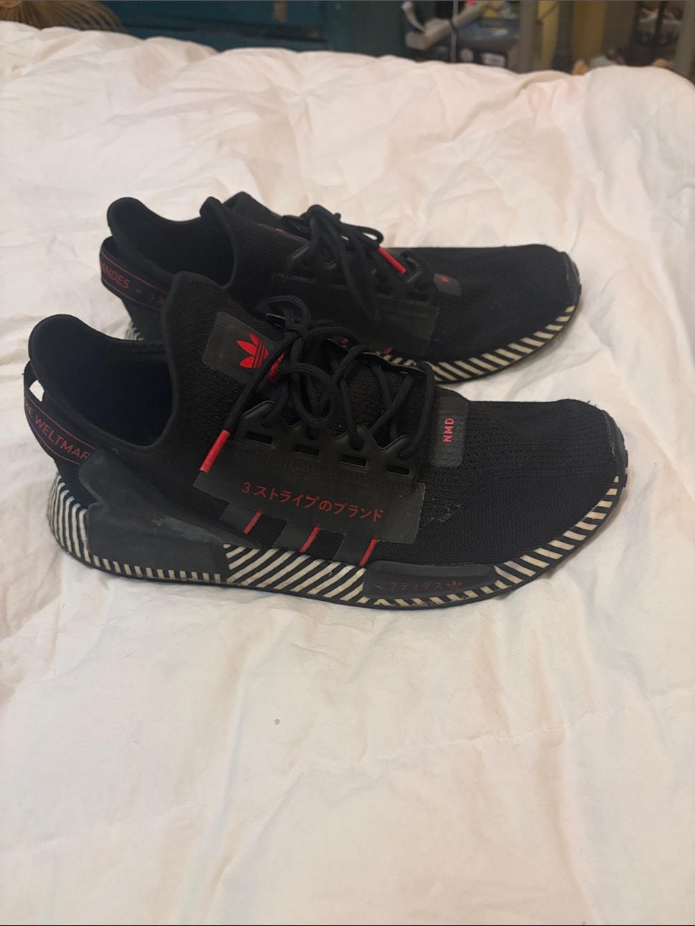 Adidas NMD R1 V2 Dazzle Black Pack